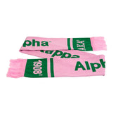 Alpha Kappa Alpha Knit Scarf Pink